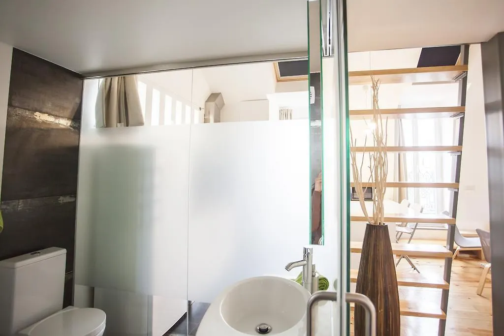 شقة فندق Lisboaفي  Mezzanine With A View In Bairro Alto البرتغال
