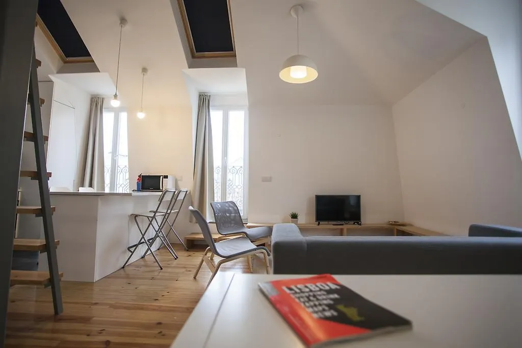 شقة فندق Lisboaفي  Mezzanine With A View In Bairro Alto