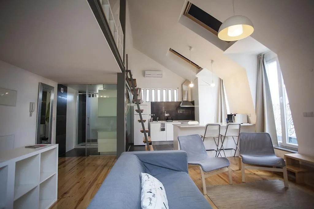 فندق Lisboaفي  Mezzanine With A View In Bairro Alto
