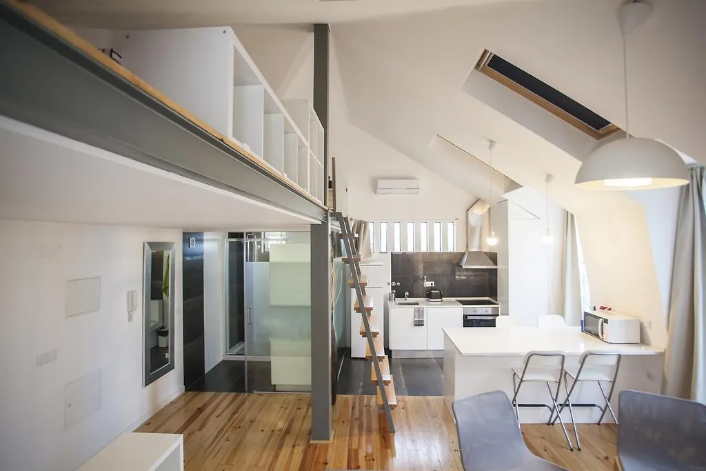 Mezzanine With A View In Bairro Alto Apartment Lisbon