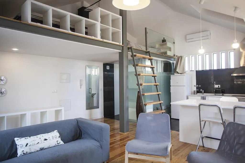 Mezzanine With A View In Bairro Alto Apartment Lisbon